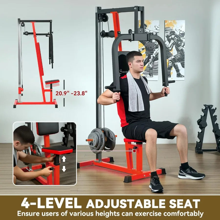 Chest Fly Machine and Chest Press Station Delt Machine Home Gym Equipment/for Chest Back Pectoral Rear Deltoid and Shoulder Training