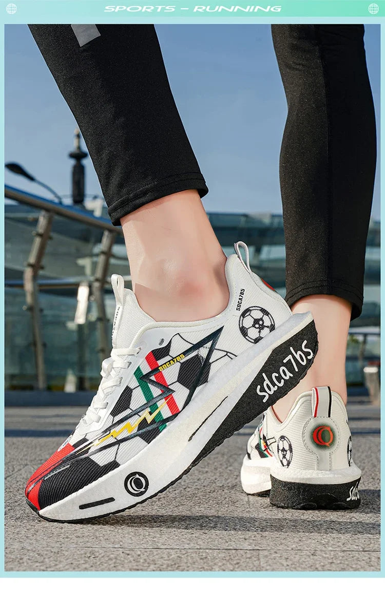 Running Shoes Carbon Board Specialty Marathon Men Sports Breathable/Lightweight Women's Comfortable Athletic Stability Sneakers