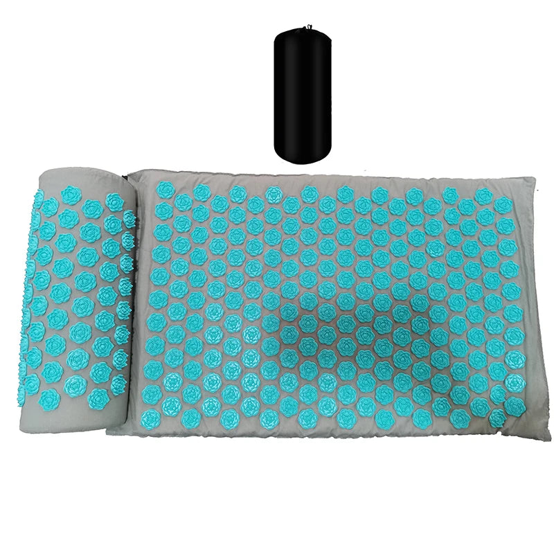 Massager Mat Shakti Mat Massage Yoga Mat Acupressure Relieve Stress/Back Body Pain Spike Mat Acupuncture Massage Cushion
