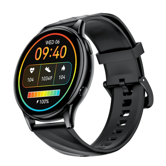 KUMI GW5 Smart Watch 1.39" HD Display Fitness Tracker/IP68 Waterproof Heart Rate SpO2 Monitor 100+ Sports Modes