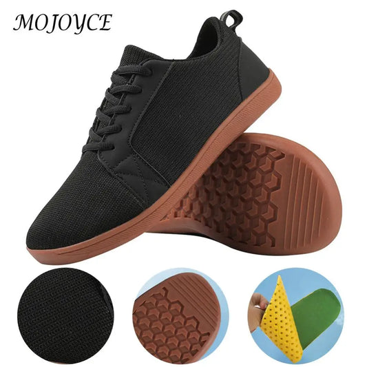 Womens and Mens Outdoor Casual Sneaker Lightweight/Wide Barefoot Shoes Breathable