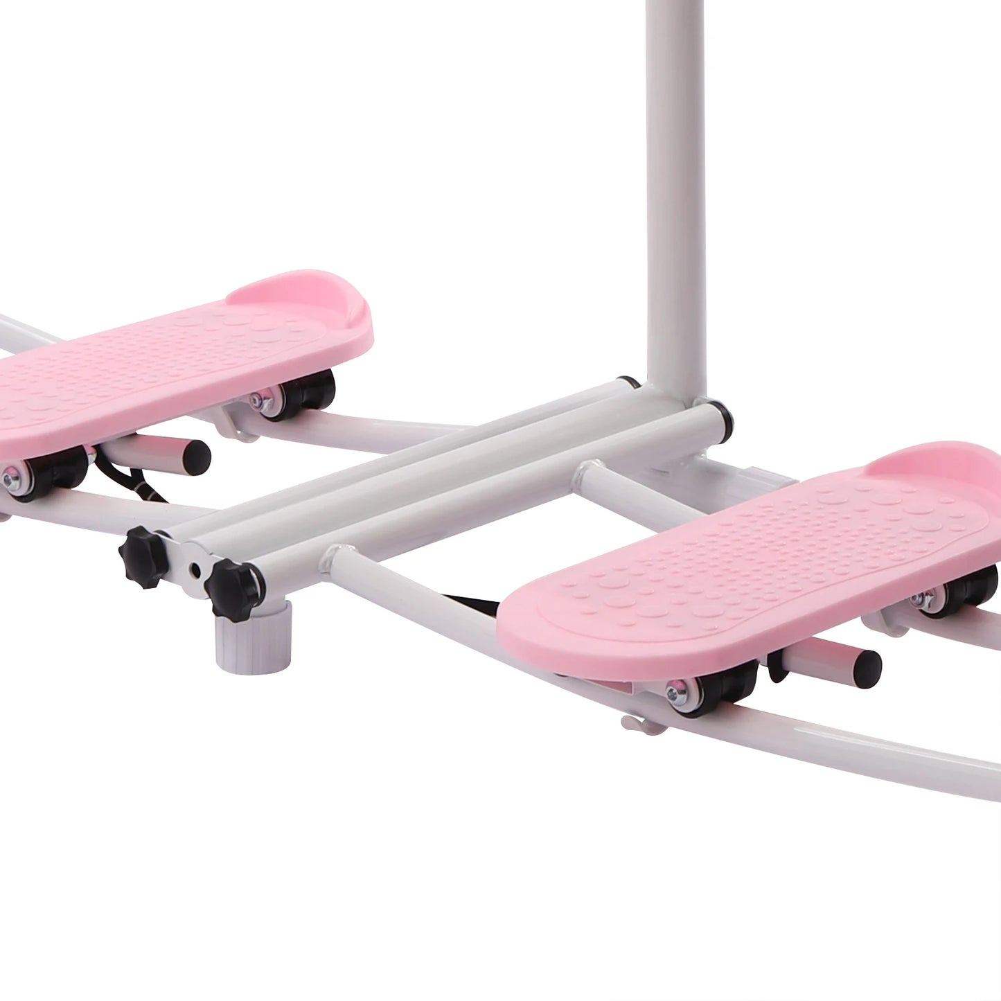 Pelvic Floor Muscle Fitness Equipment Skiing Motion Simulator/Height Adjustable 32.68-38.59"  220 lbs Capacity Steel Frame Foldable Anti-Slip Pedals