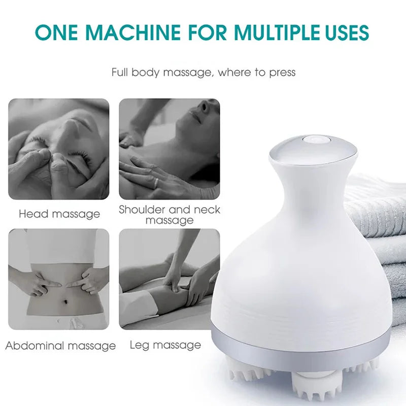 Electric Head Massage Health Care Antistress Relax Body Massager/Wireless Scalp Massager Prevent Hair Loss