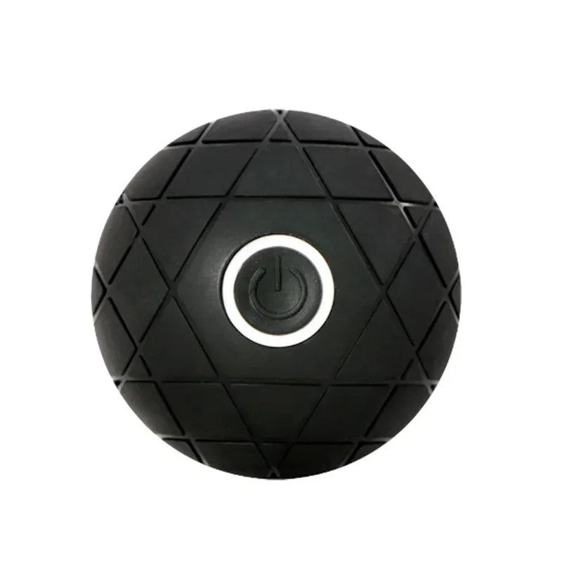 Vibrating Foot Massage Ball High Intensity Yoga Pressure Roller/Electric Rechargeable Muscle Relaxation Indoor Fitness Equipment