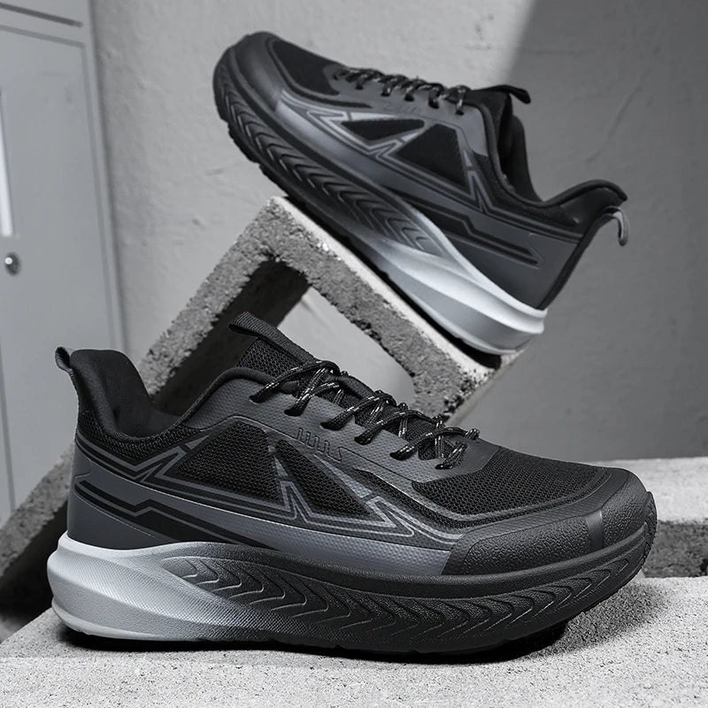 Wide-Toe-Box Barefoot Shoes for Men Minimalist Breathable/Comfortable Trail Walking Shoes Men Running Shoes Quality Sneakers