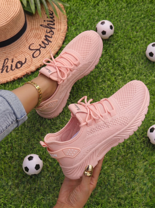 Women Comfort Knit Mesh Slip On Sneakers Lightweight Non Slip/Soft Sole Casual Shoes Daily Outdoor Workout Footwear