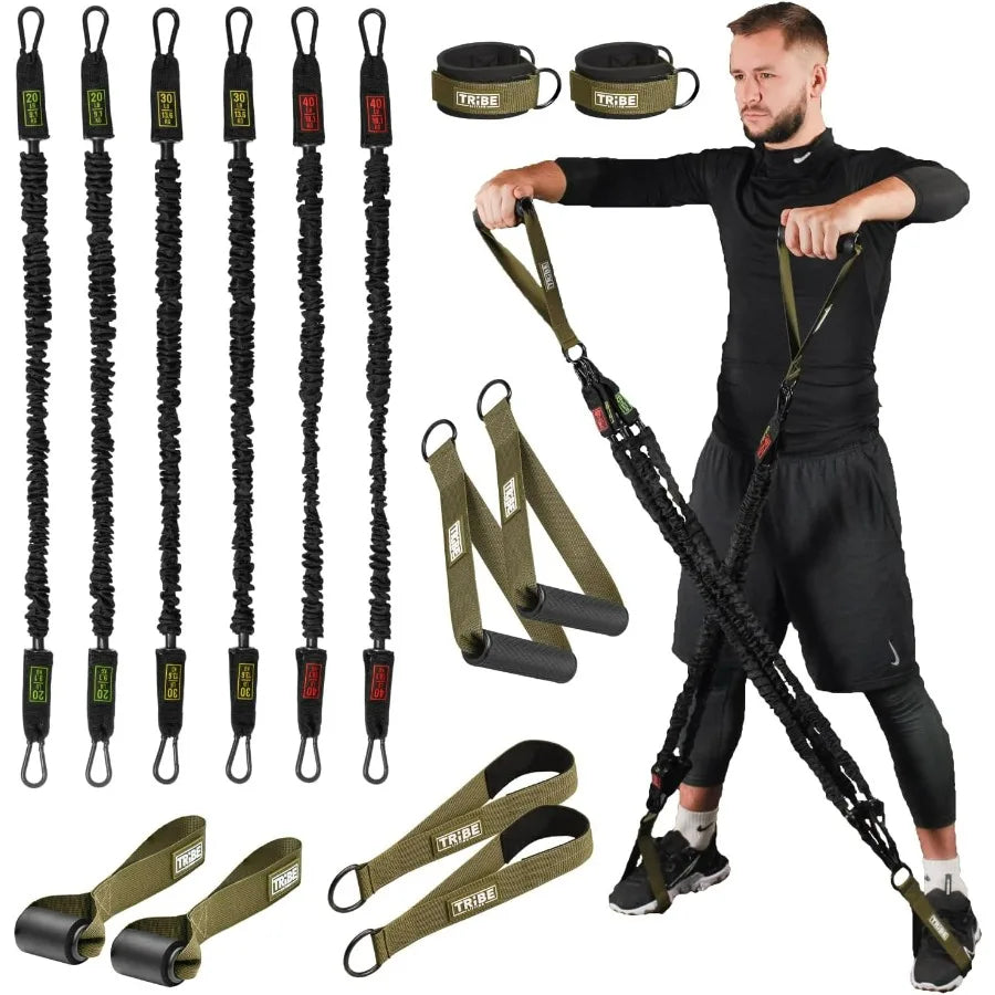 Tube Resistance Bands for Working Out Men and Women Exercise Bands/Resistance Bands Set Resistance Band Bar Handles