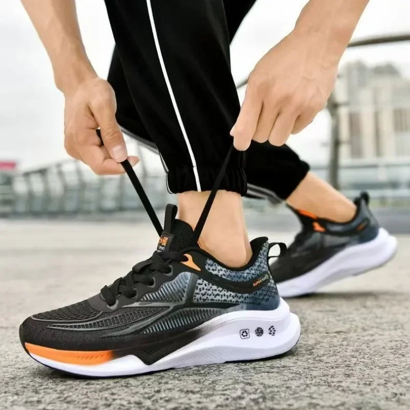 Cheap Summer Men Breathable Sport Shoes Professional No Slip/Damping Men Running Sneakers Luxury Tennis Training Shoes