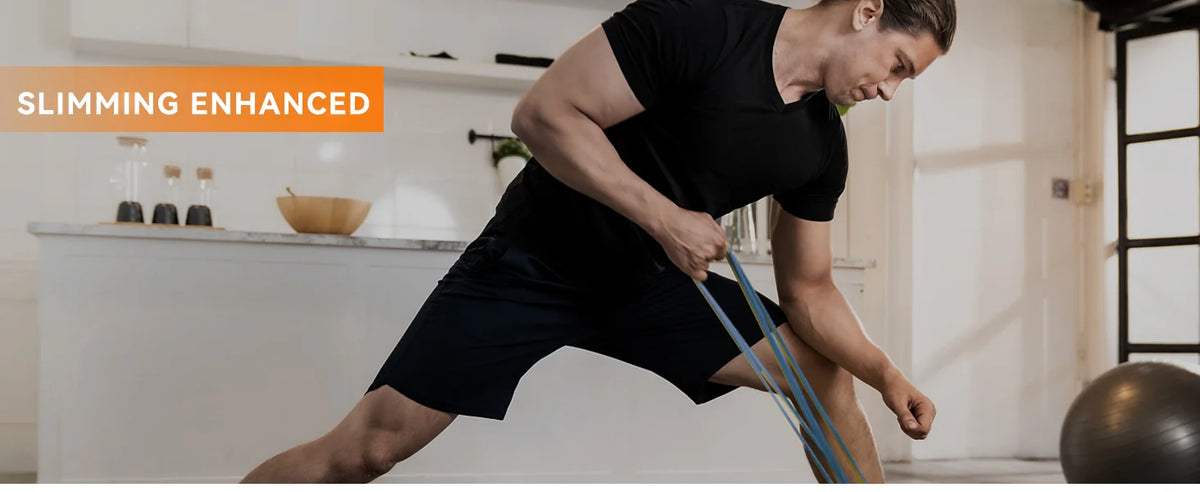 SUNPOW Pull Up Assistance Bands Set of 5 Heavy Duty/Resistance Bands for Men & Women, Natural Latex Exercise Bands