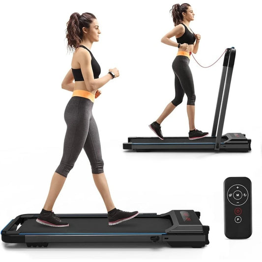 Treadmill Under Desk  2 in 1 Walking Pad/Walking and Jogging Machine with Remote Control for Home Workout Treadmill