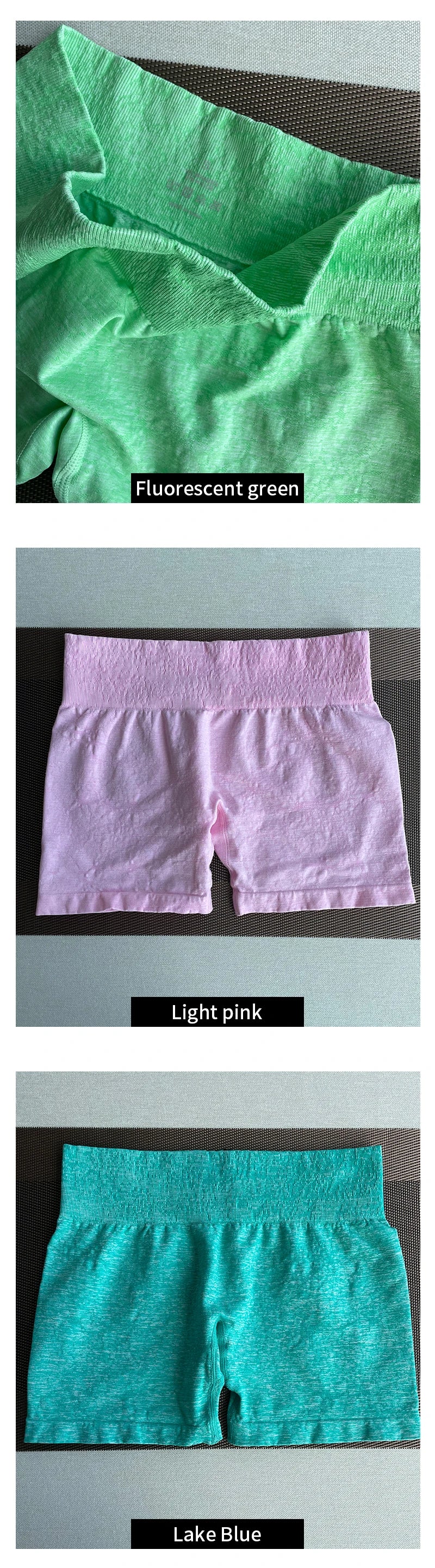 Newly listed price TKITK 2Pcs Seamless Shorts Women Soft Workout Tights/Fitness Spandex Yoga short Gym Wear