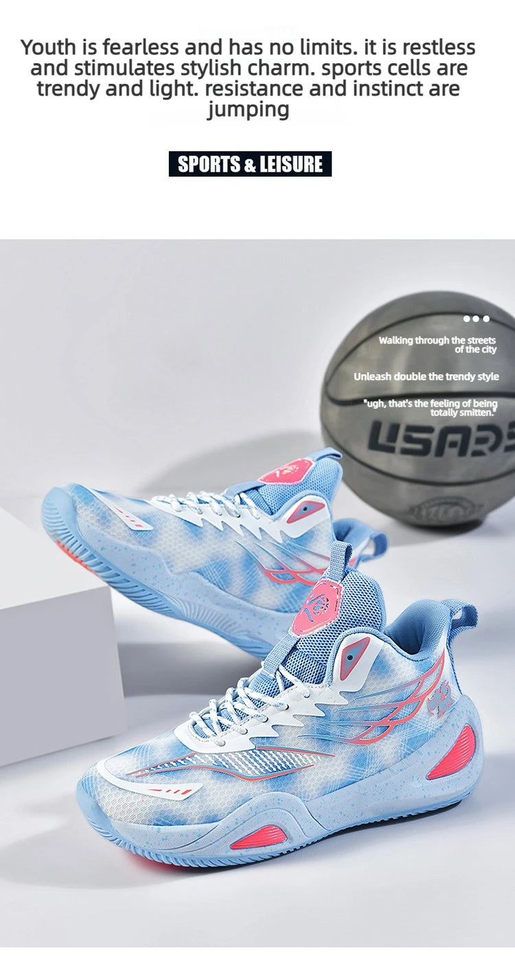 High Quality Sneakers Men Basketball Shoes Light Sports Shoes/Trainer Women Breathable Athletic Outdoor