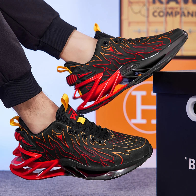Men's Casual Breathable Sneakers Luxury Trainer Race/Fashion Running Shoes for Women Tennis Shoes