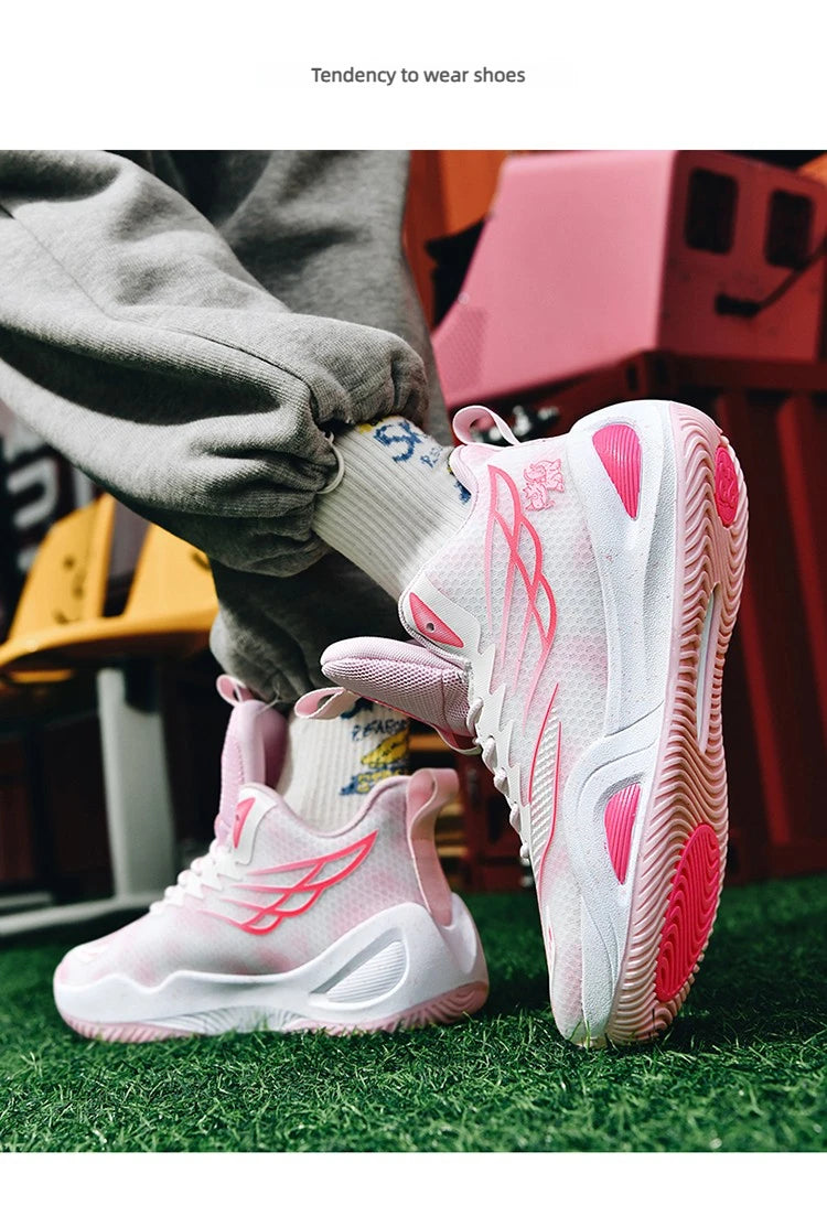 High Quality Sneakers Men Basketball Shoes Light Sports Shoes/Trainer Women Breathable Athletic Outdoor