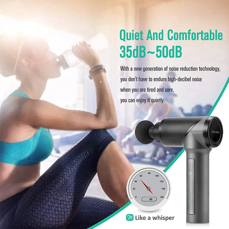 Medcursor Portable Massage Gun Deep Tissue Shoulder Muscle Massager/Massage Gun For Back Neck Body Muscle Fitness Tool