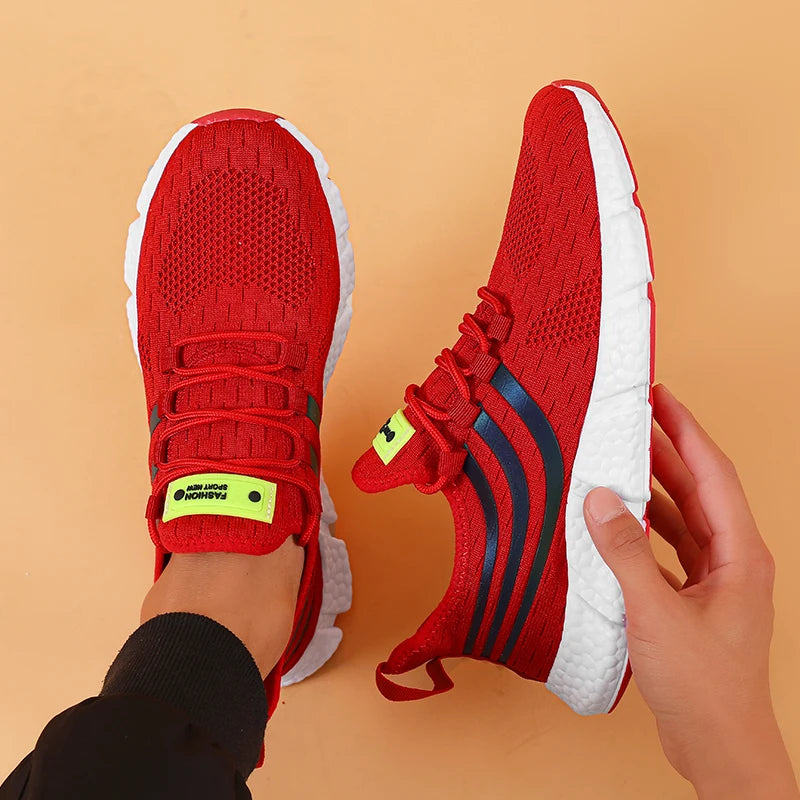 Women Sneakers Comfortable Breathable Platform Shoes Fashion/Lace Up Casual Shoes for Women Outdoor Running Sports Shoes