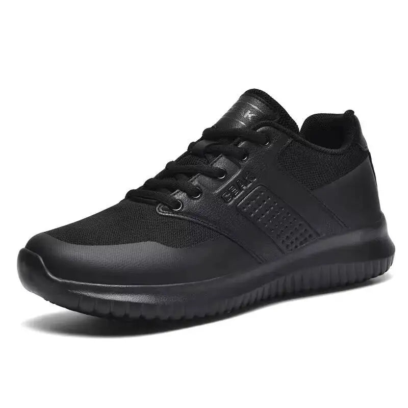 2026 Chef Non-Slip Four Seasons Breathable Hotel Work Light/Outdoor Men's Plus Size Casual Sports Walking Shoes
