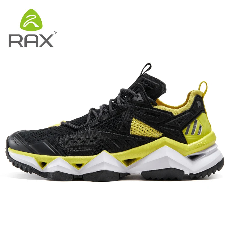Rax Men Waterproof Hiking Shoes Breathable Hiking Boots/Outdoor Trekking Sports Sneakers Tactical Shoes