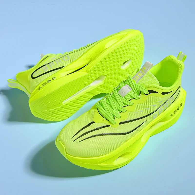 Men Running Shoes Cushion Stable Lightweight Sport Shoes Mesh Breathable/Casual Sneakers Women Non-slip Outdoor Athletic Shoes