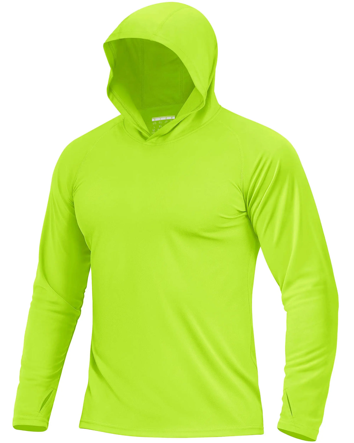 Men's UPF 50+ Sun Protection Hoodie Shirt Long Sleeve Quick Dry/Fishing Shirt Lightweight Outdoor Hiking Workout T-Shirt