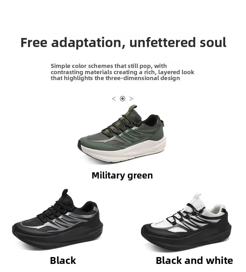Extra Wide Feet Men Mesh Athletic Sneakers Lightweight Breathable/Casual Trainers Shock Absorb Insole Outdoor Jogging Footwear