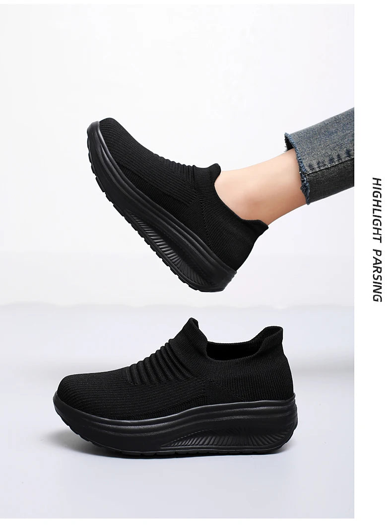 Shoes for Women Spring Autumn Breathable Fashion Platform Sneakers/Women Casual Women Shoes Loafers Walking
