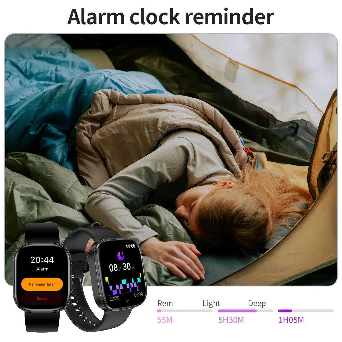 2026 Fashion Sports Smartwatch | USB Charging, TFT Screen/Rechargeable Battery Father's Day/Teacher's Day Wireless