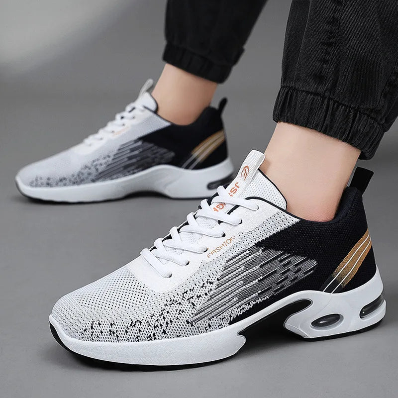 Men's Fashionable Running Shoes Breathable Mesh/Air Cushion Support for Gym And Daily Wear