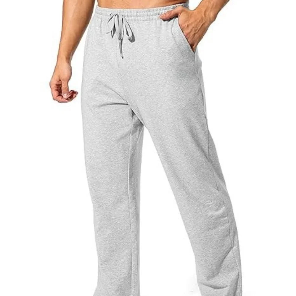 New Sportswear Pants Men's Basketball Running Pants Loose Breathable/Quick-drying Casual Pants Men's Solid-color Fitness Pants