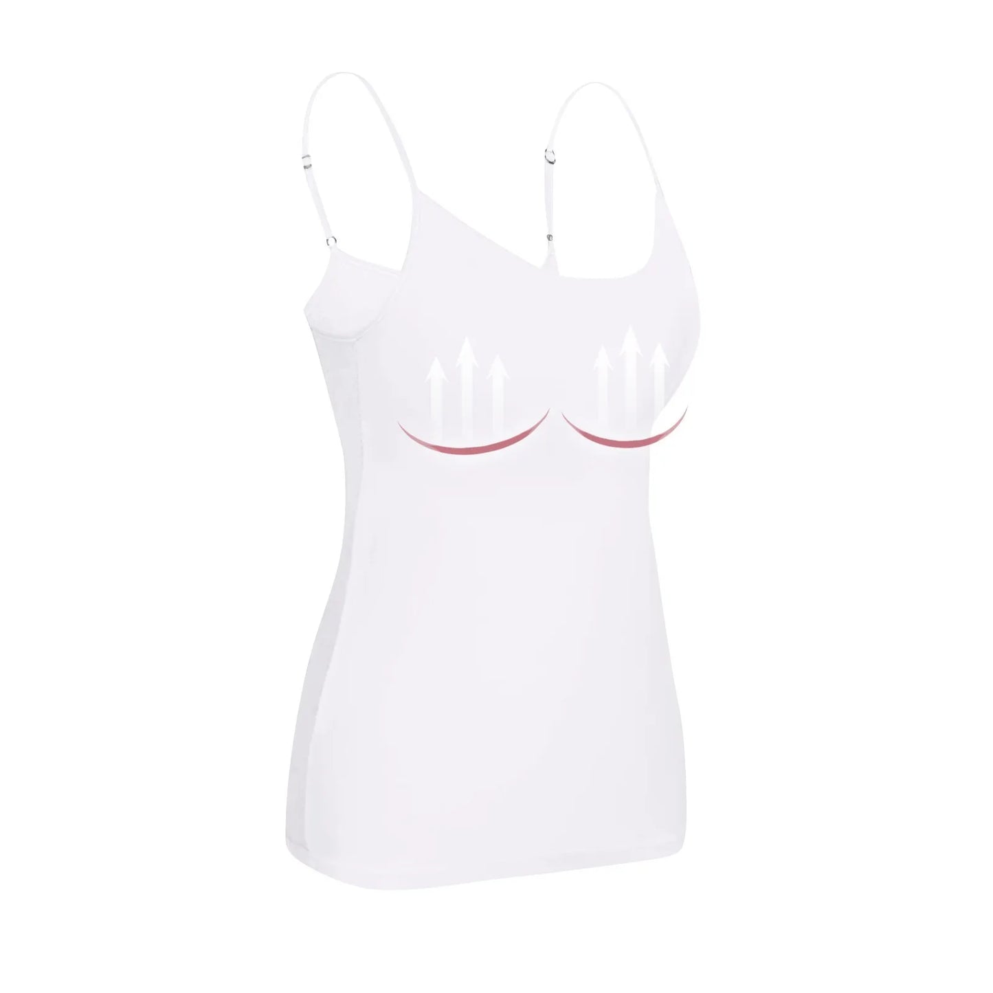 New Padded Bra Tank Top Women Modal Spaghetti Solid Cami Top Vest/Female Adjustable Camisole With Built In Bra Fitness Clothing