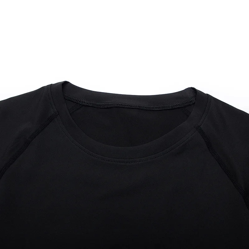 Summer Sports Tops Quick Dry Men's Compression Shirt Short Sleeve/Second Skin Gym Workout Short Fitness Running T-Shirt Men Wear