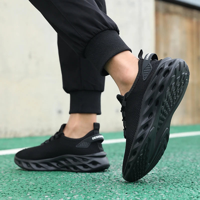 Man Running Shoes Comfortable Breathable Men's Sneakers Casual/Antiskid Wear-resistant Jogging Men Women Outdoor Sports