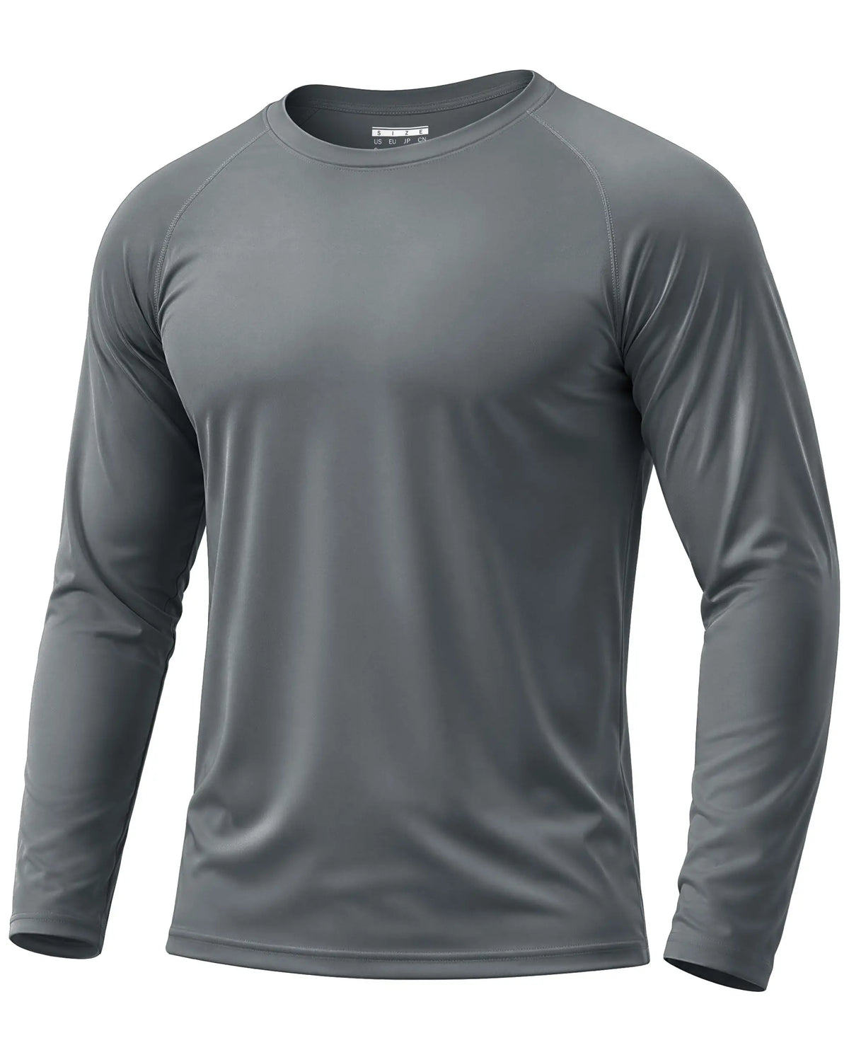 Men's Sun Protection Shirt UPF 50+ Long Sleeve/Quick Dry Performance T-Shirt for Running Workout Golf