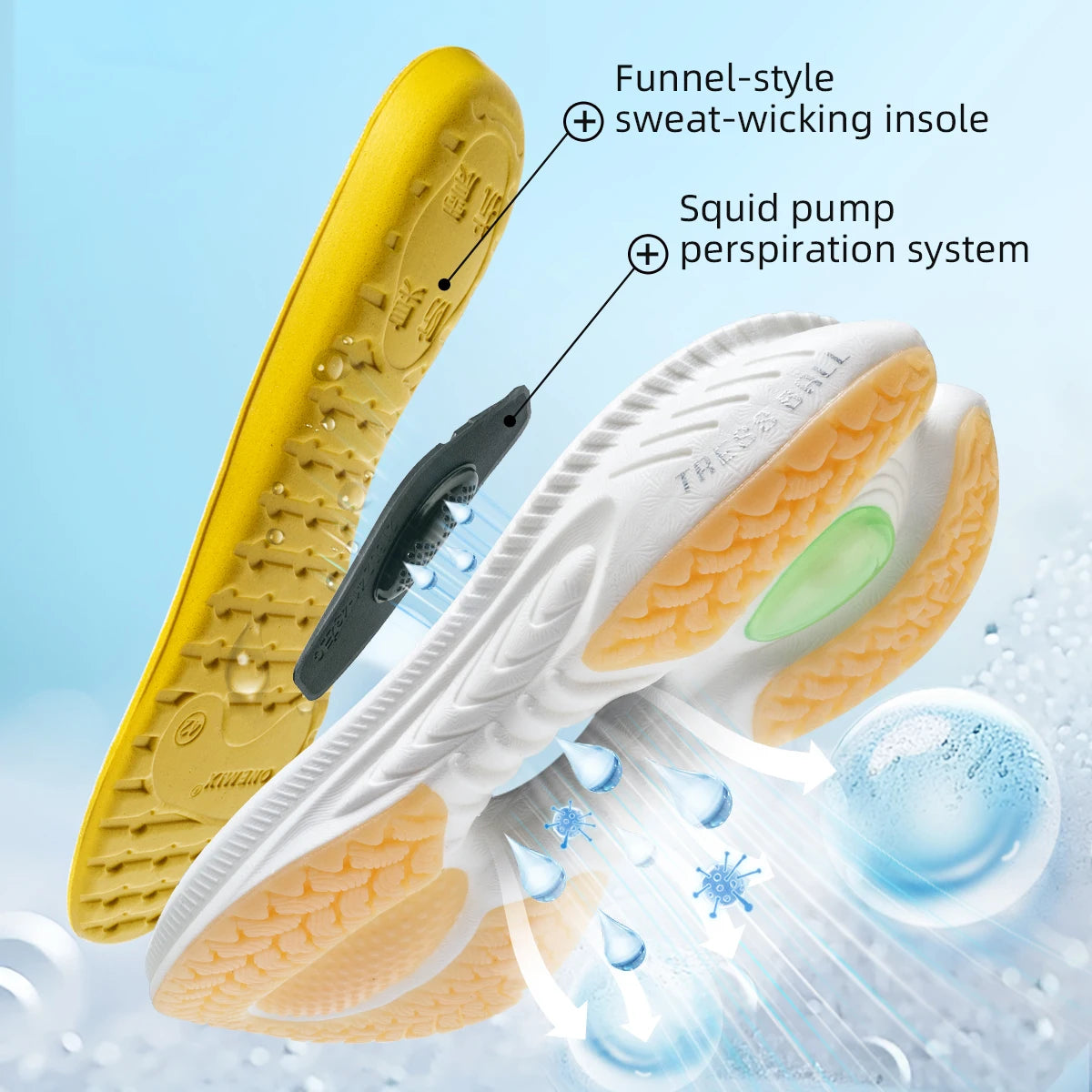 ONEMIX Men's Winter Leather Sports Shoes For Heavy Weight Adults/Shock-Absorbing & Stable Support Cold-Resistant Daily Shoes