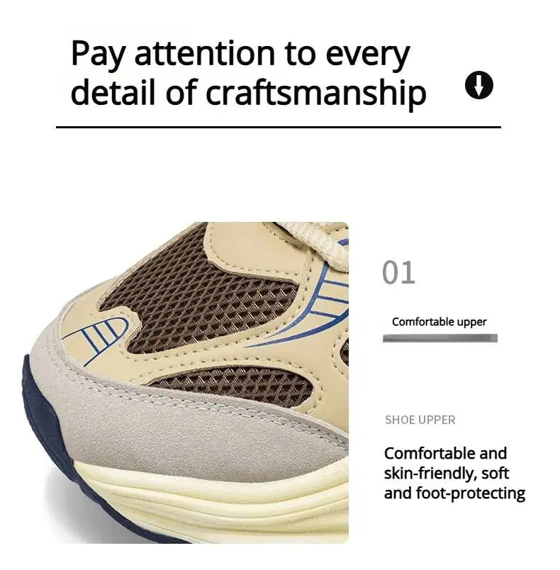 New Style Heightening Casual Thick Bottom Anti-Slip Wear-Resistant/Lightweight Men's Sport Shoes Comfortable Spring