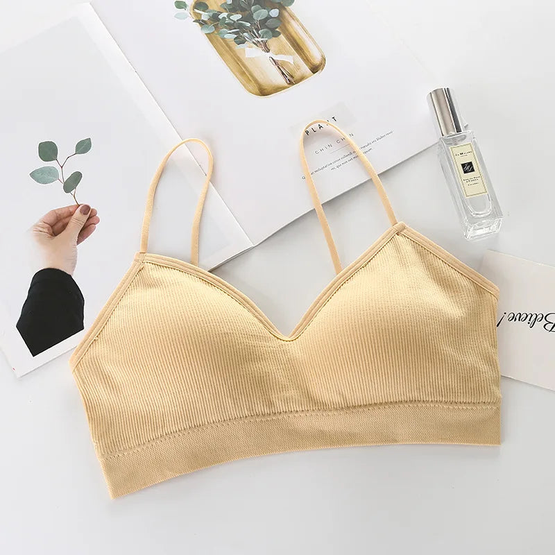 Seamless Bras Women Sports Bra Gym Running Push Up Bralette Padded/Vest Elastic Brassiere Women Fitness Gym Underwear Bra Top