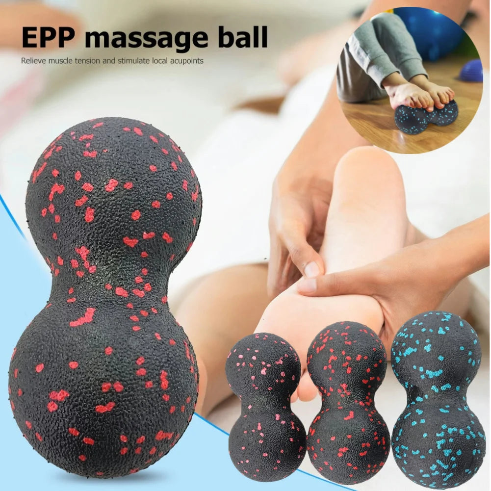 Fitness Body Fascia Exercise Relieve Pain Yoga Ball/EPP Lacrosse fascia Ball Peanut Massage Ball Roller