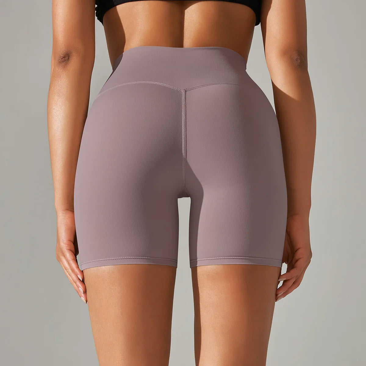 Women High Waist Breathable Yoga Fitness Shorts Stretch Sports Leggings/Running Cycling Summer Daily Workout Gym Athletic Shorts