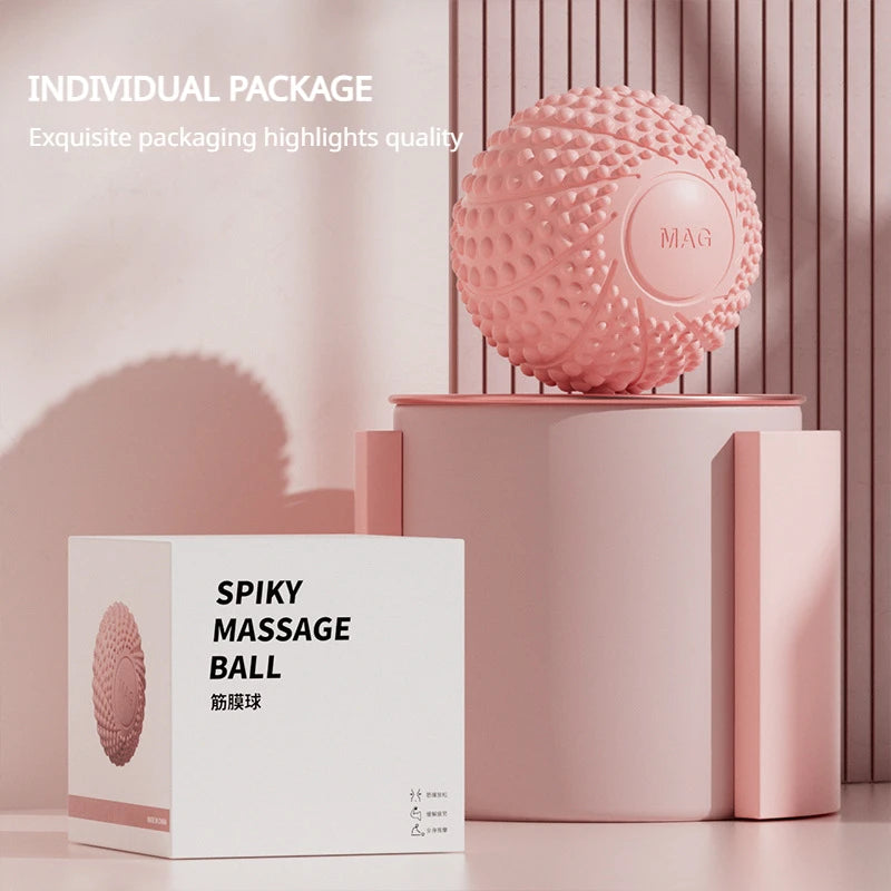Fascial Ball Foot Massage Ball Yoga Muscle Relaxation Hedgehog/Magnetic Fitness Arch Peanut Pilates Ball Home Gym Equipment