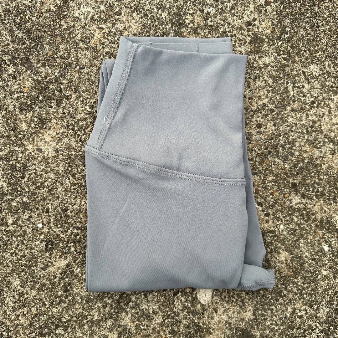 Solid Color Back Waist Pocket High Waist Yoga Legging Women Sport/Cropped Pants Butter Athletic Gym Comprehensive Training Jog