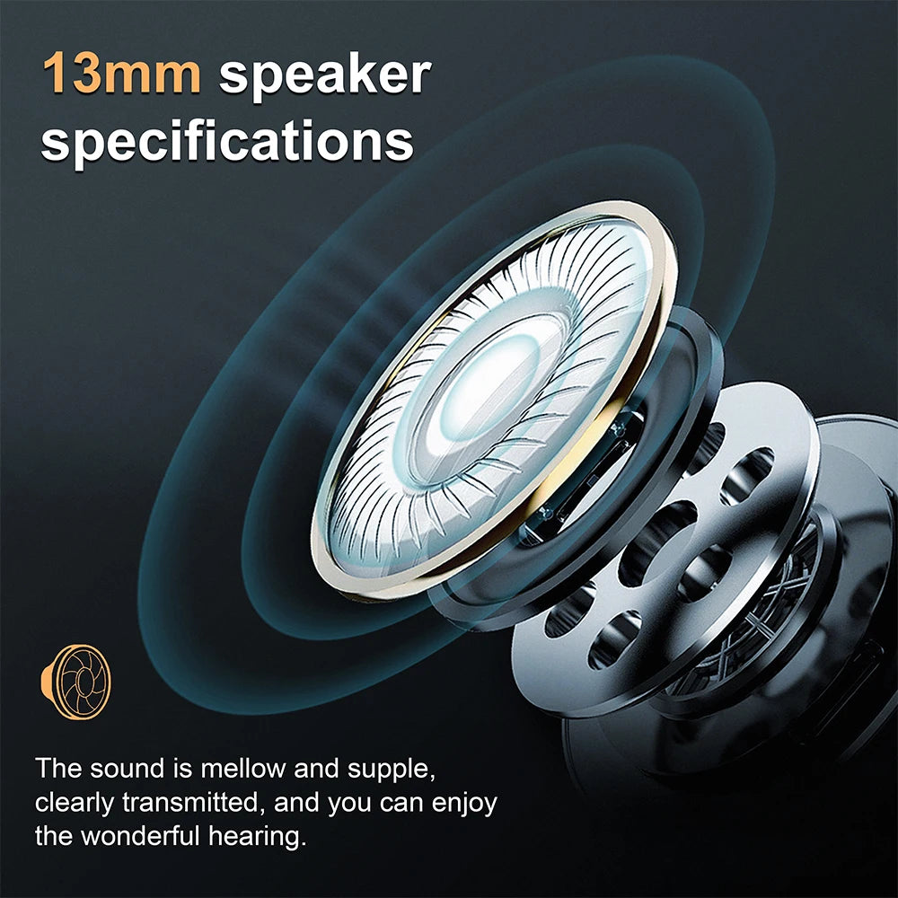 Mpow SP36 In-ear Bluetooth 5.4 Headphones Touch Control TWS Earphones/with Ear hook Wireless Sports Earphones 40 Hours Playtime