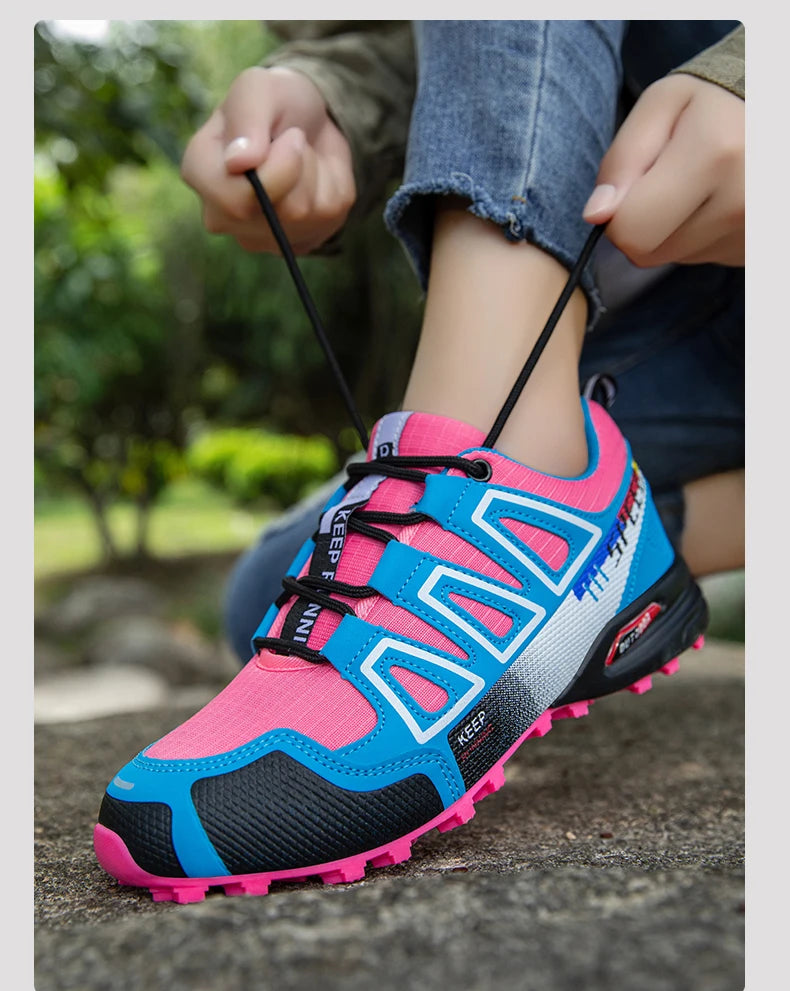Women's Hiking Shoes Waterproof Outdoor Sports Shoes Women's Walking/Travel Sports Shoes Bicycle Sports Shoes Running Shoes