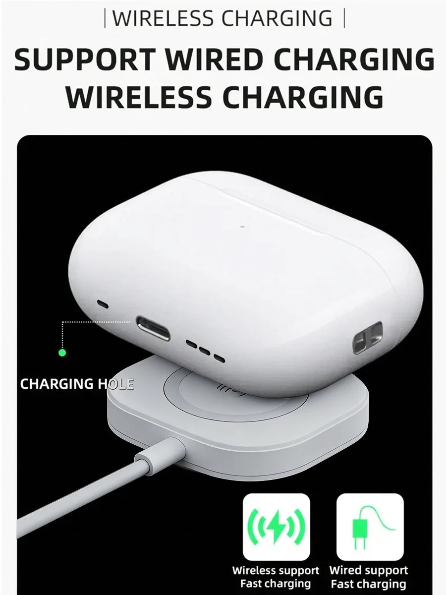 【 Pro 3 】 Bluetooth noise cancelling wireless earphones with heart rate monitoring/waterproof for daily use perfect for sports