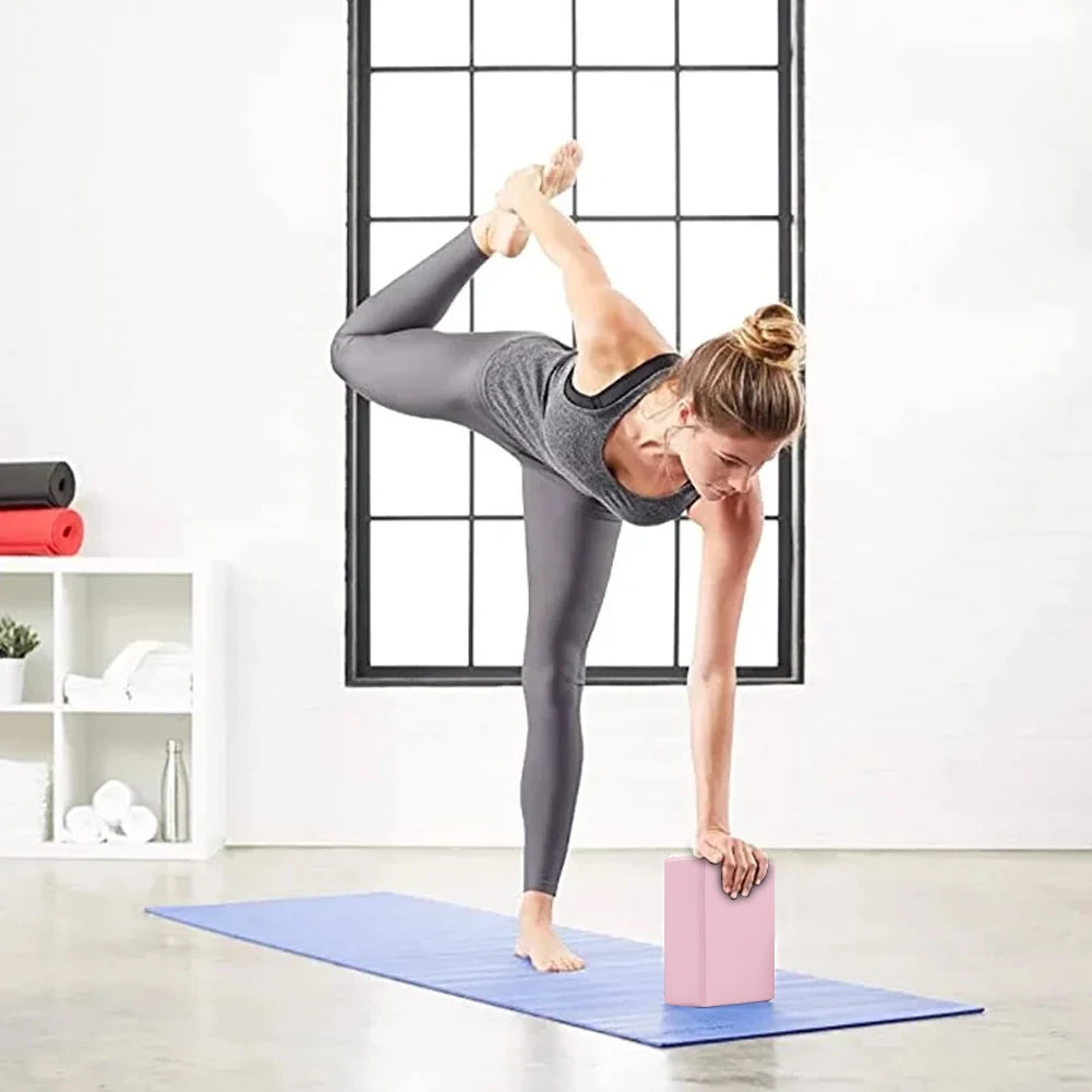 EVA Yoga Block Waterproof Yoga Building Blocks Moisture Proof High Density/Yoga Blocks Body Shaping Yoga Blocks Yoga Supplies