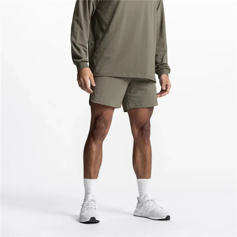 NEW Summer Running Shorts Men Sports Jogging Fitness Shorts/Quick Dry Men's Gym Men Shorts Gyms Short Pants For Men