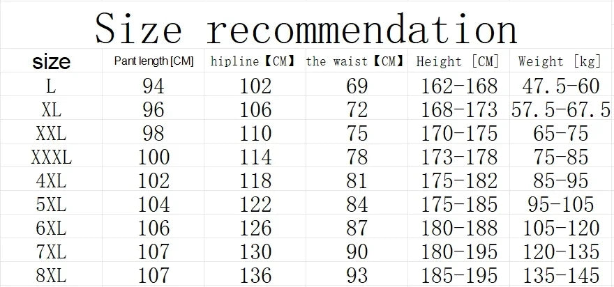 Men's solid color pants summer ice silk elastic quick drying/loose sports pants suitable for casual and business wear M-8XL