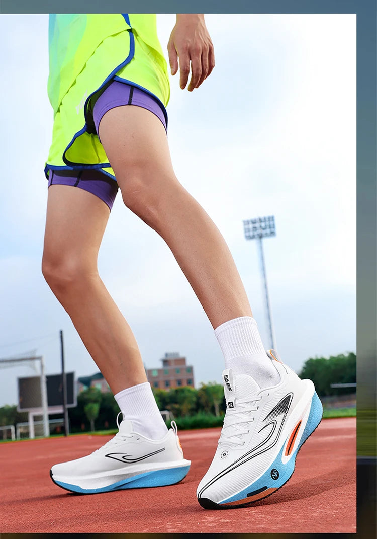 Running Shoes Carbon Board Specialty Sports Marathon Breathable Lightweight Women's Comfortable Athletic Sneakers