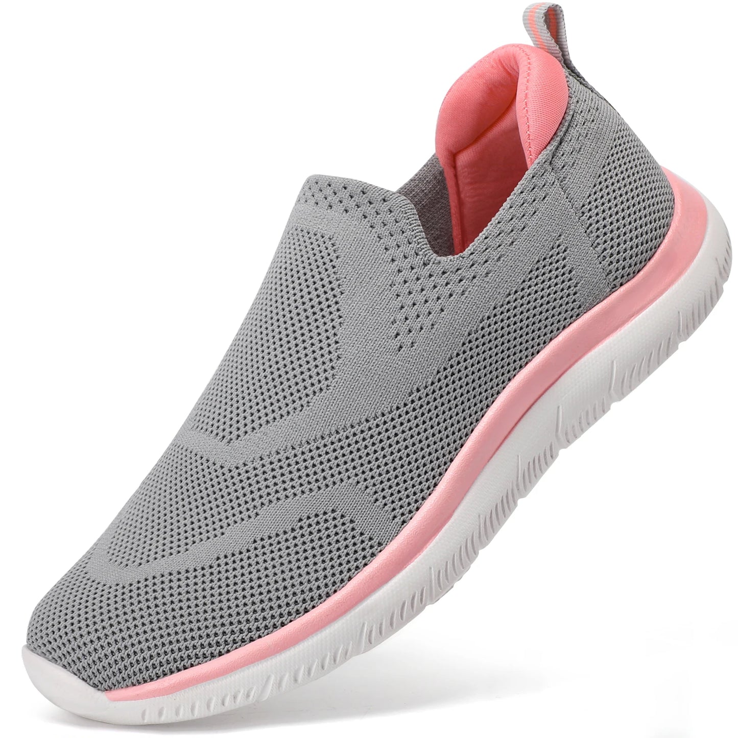 STQ Slip On Sneakers for Women Lightweight Walking Shoes/Comfortable Breathable Mesh Women Shoe