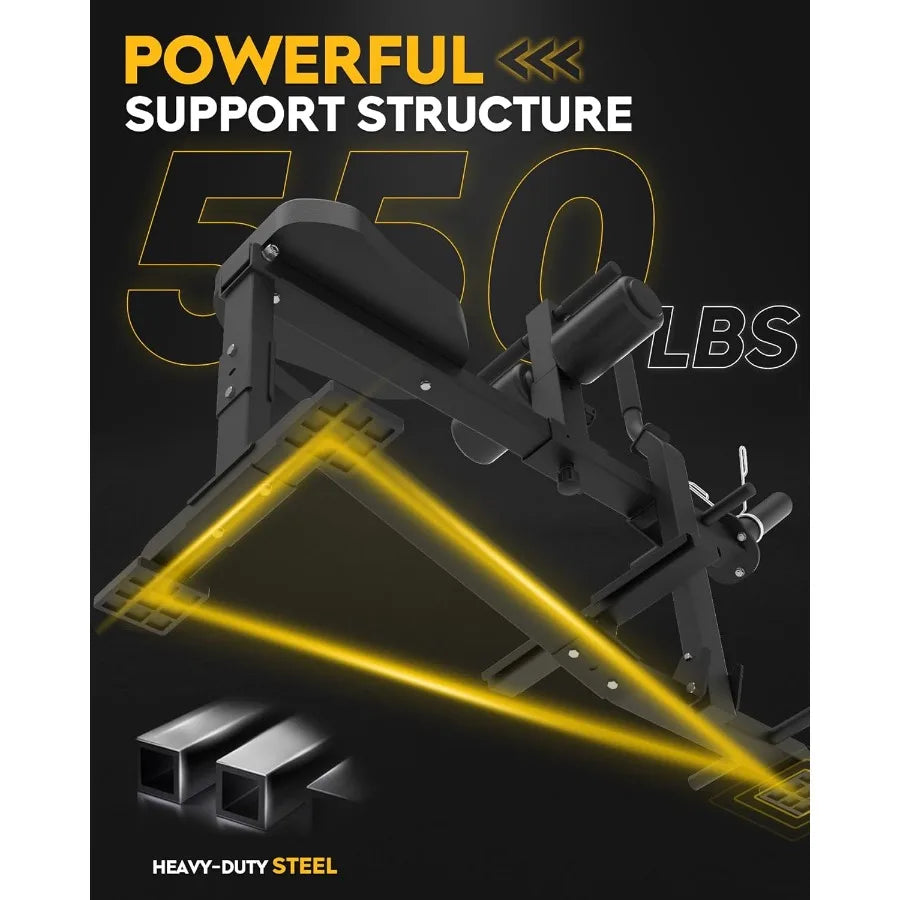 Seated Calf Raise Machine for Home Gym Adjustable Steel Calf/Workout Equipment in Black with High-Resistance Spring for Effect