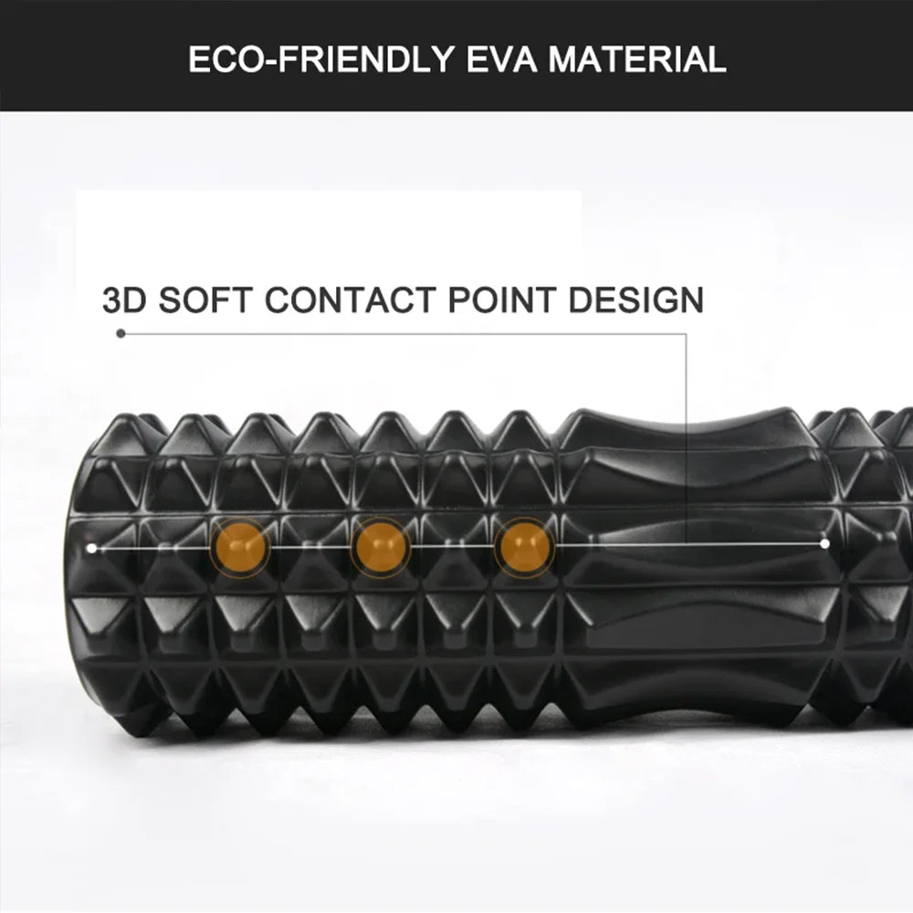 45/30cm Foam Massage Roller Hollow Column Fitness Equipment/for Muscle Massage Physiotherapy and Sports Rehabilitation
